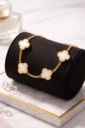 Ivory Clover Bracelet