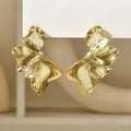 Luxe Petal Statement Earrings