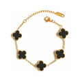 Noir Clover Bracelet